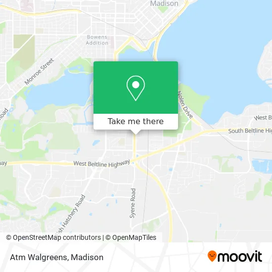Atm Walgreens map