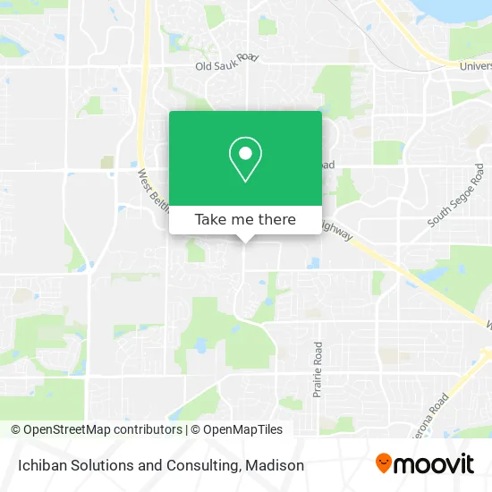 Ichiban Solutions and Consulting map