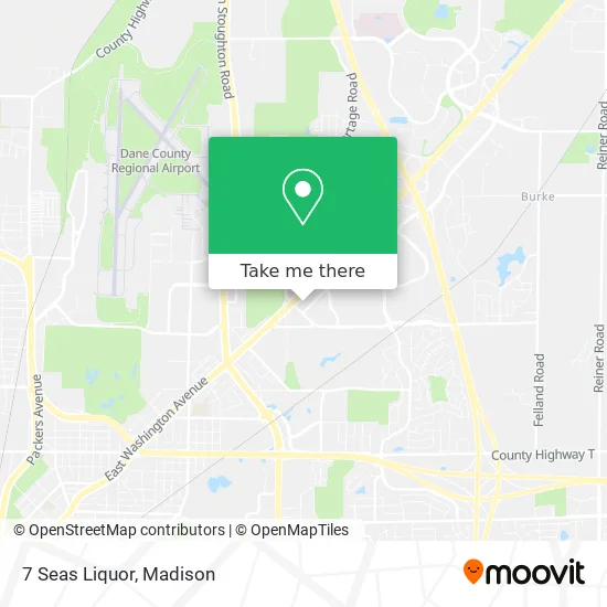 7 Seas Liquor map