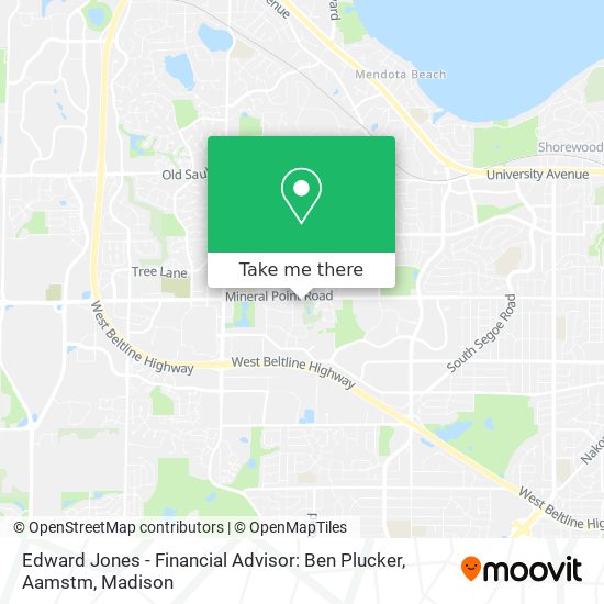 Mapa de Edward Jones - Financial Advisor: Ben Plucker, Aamstm