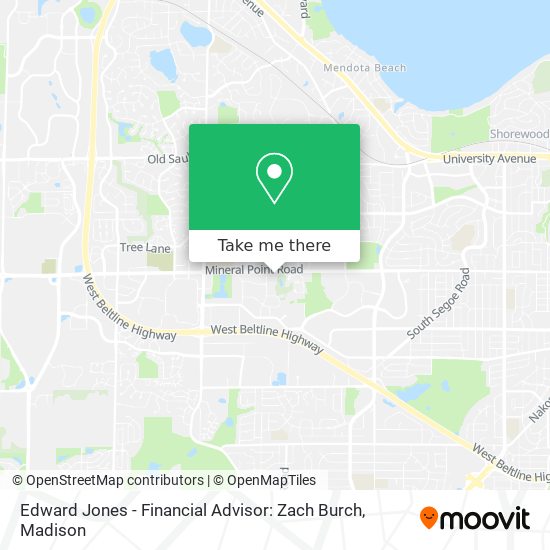 Edward Jones - Financial Advisor: Zach Burch map