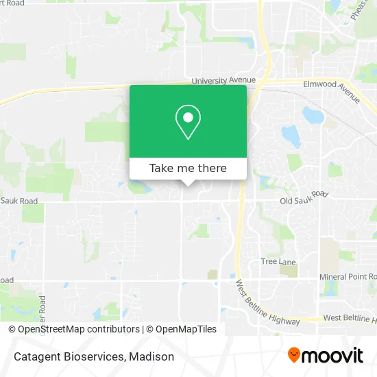Catagent Bioservices map