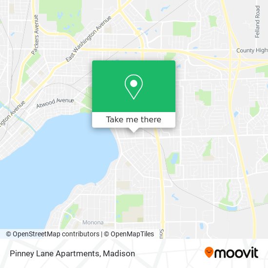 Pinney Lane Apartments map