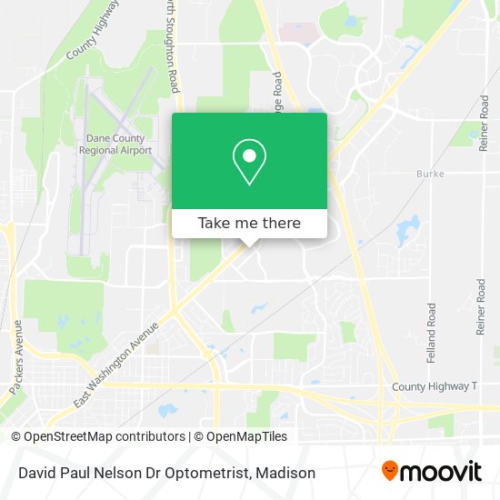 David Paul Nelson Dr Optometrist map