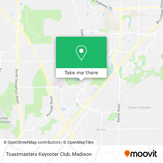 Toastmasters Keynoter Club map