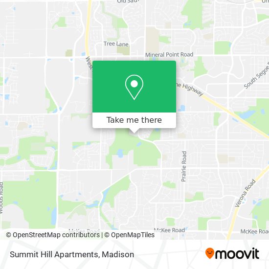 Summit Hill Apartments map