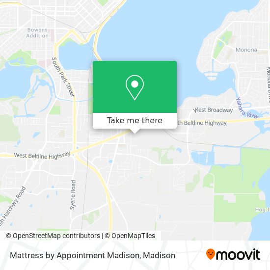 Mapa de Mattress by Appointment Madison