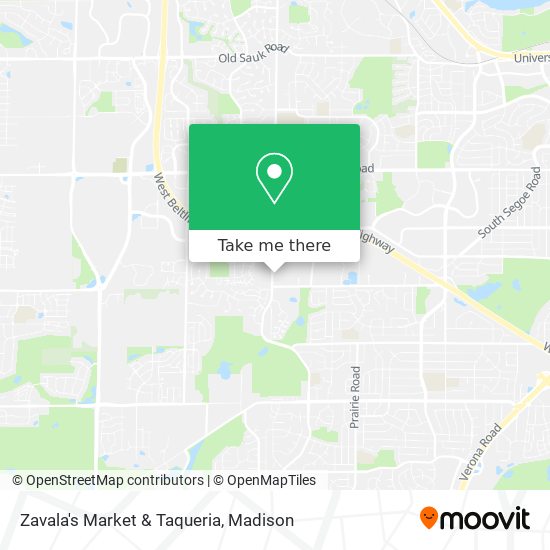 Zavala's Market & Taqueria map