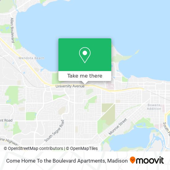 Come Home To the Boulevard Apartments map