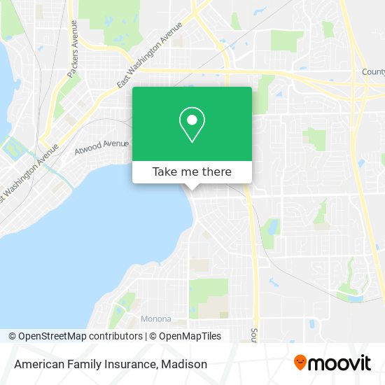 Mapa de American Family Insurance