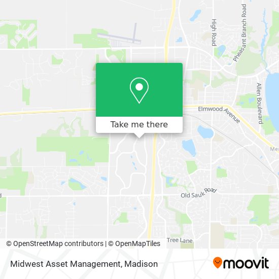 Mapa de Midwest Asset Management