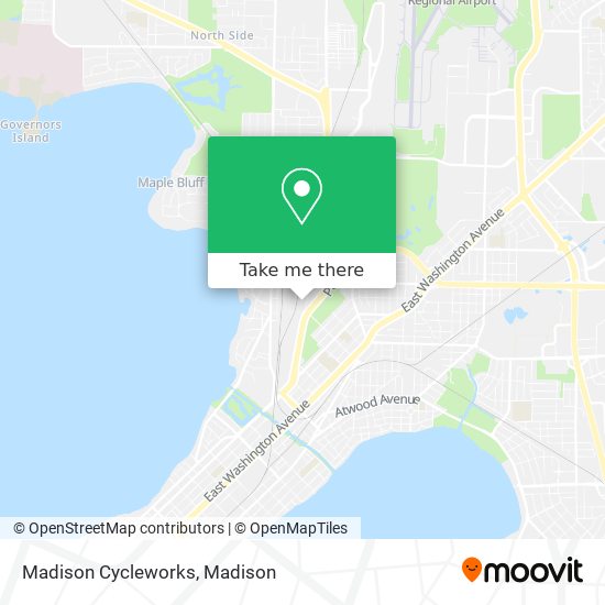 Mapa de Madison Cycleworks