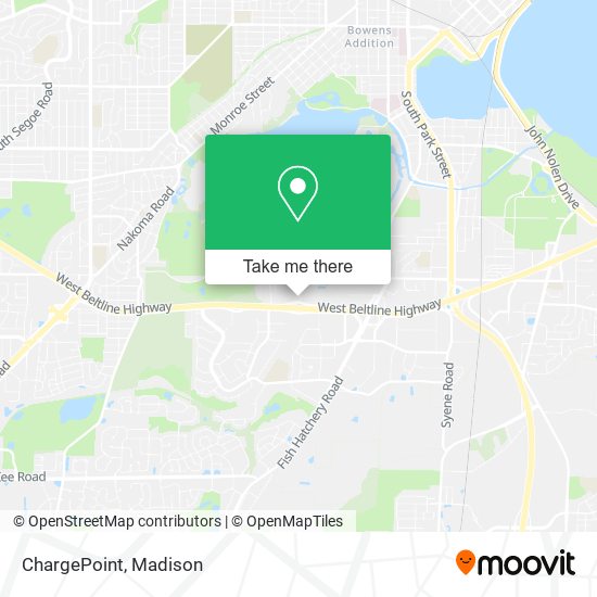 ChargePoint map