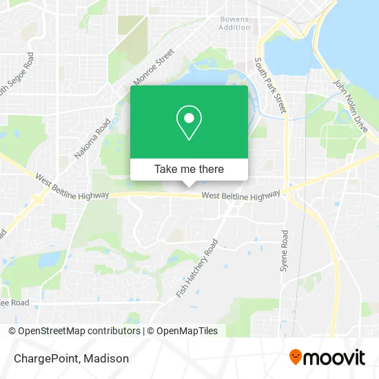 ChargePoint map