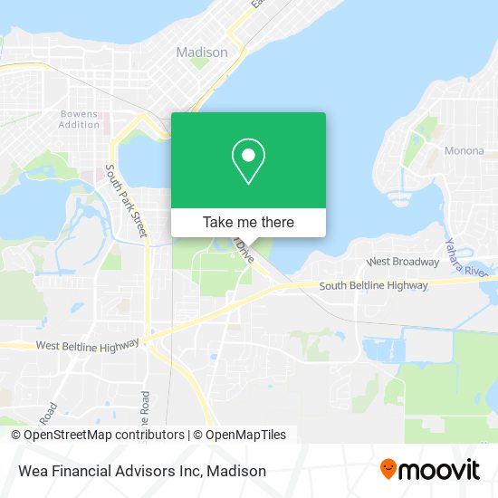 Mapa de Wea Financial Advisors Inc