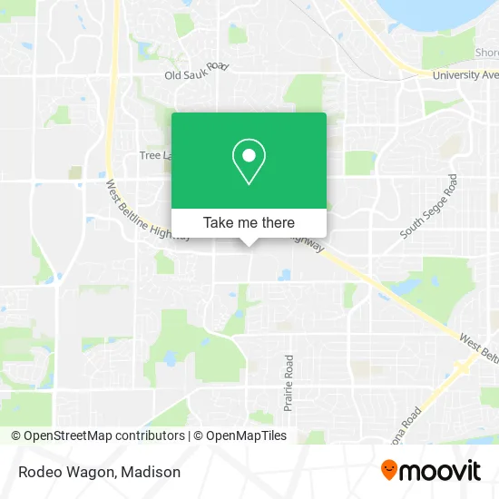 Mapa de Rodeo Wagon