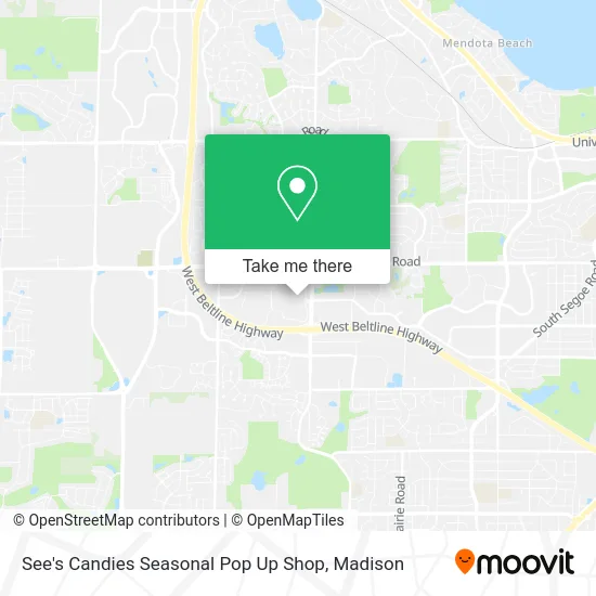 See's Candies Seasonal Pop Up Shop map