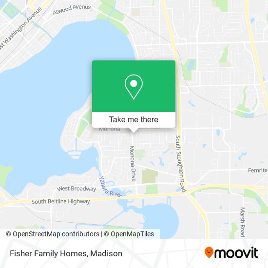 Fisher Family Homes map