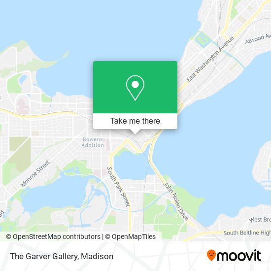 The Garver Gallery map