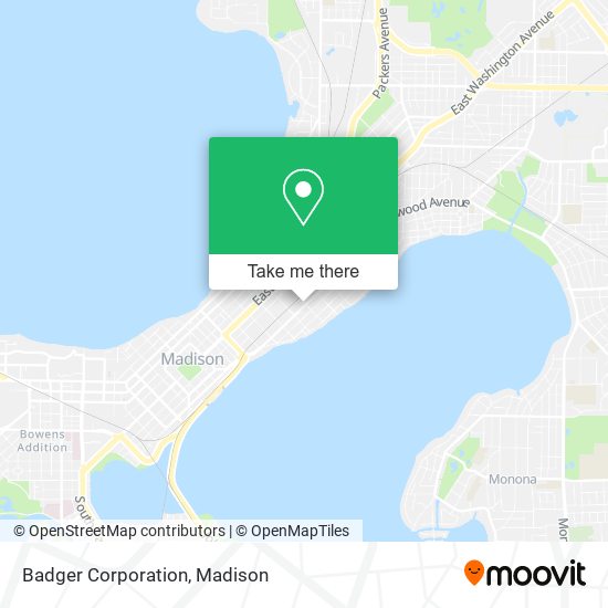 Badger Corporation map