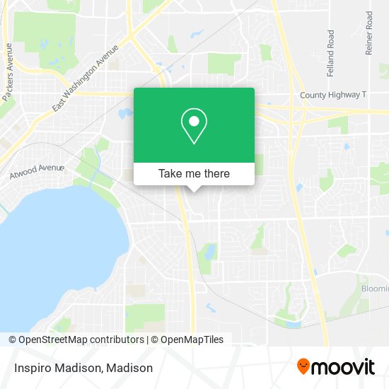 Inspiro Madison map