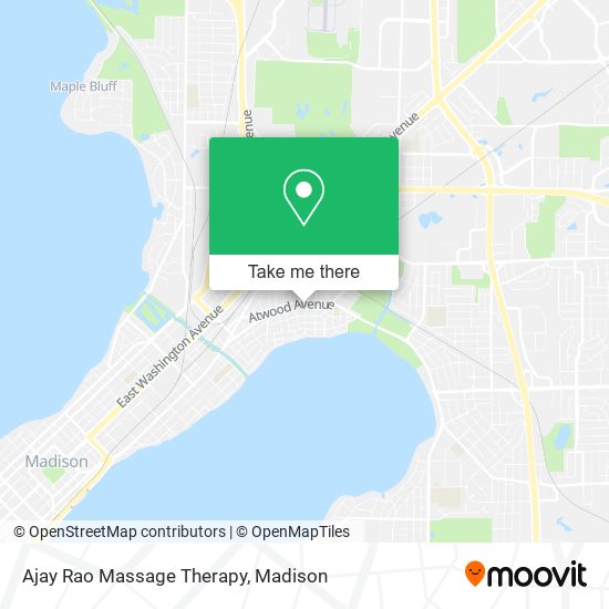 Mapa de Ajay Rao Massage Therapy