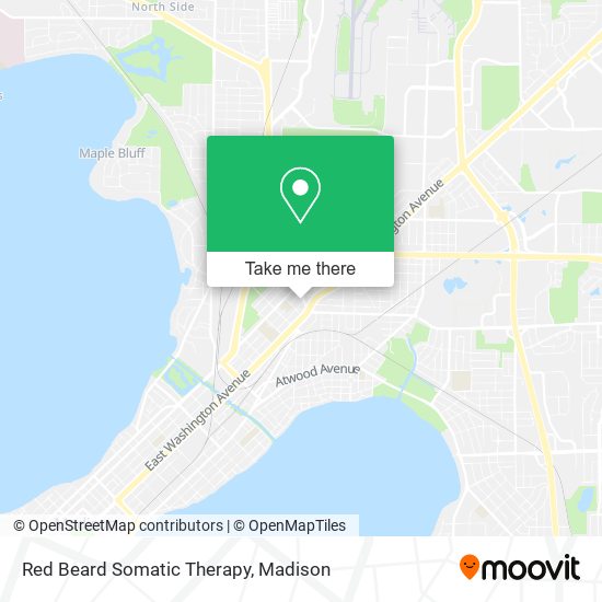 Red Beard Somatic Therapy map