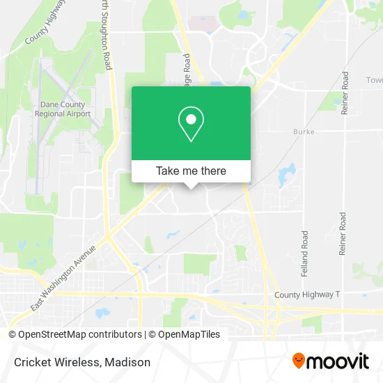 Cricket Wireless map