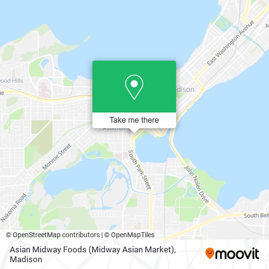 Asian Midway Foods (Midway Asian Market) map