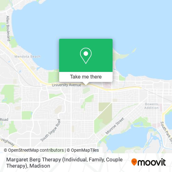 Margaret Berg Therapy (Individual, Family, Couple Therapy) map