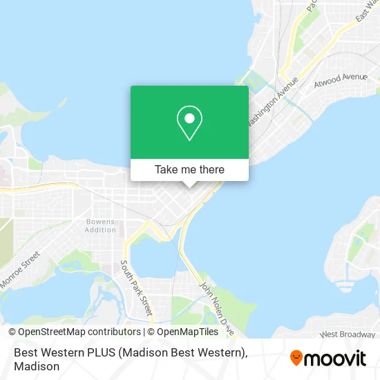 Best Western PLUS (Madison Best Western) map