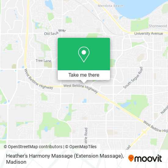 Mapa de Heather's Harmony Massage (Extension Massage)