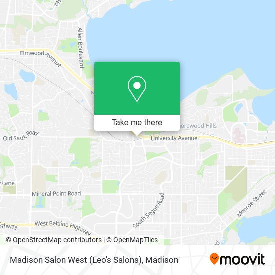Madison Salon West (Leo's Salons) map