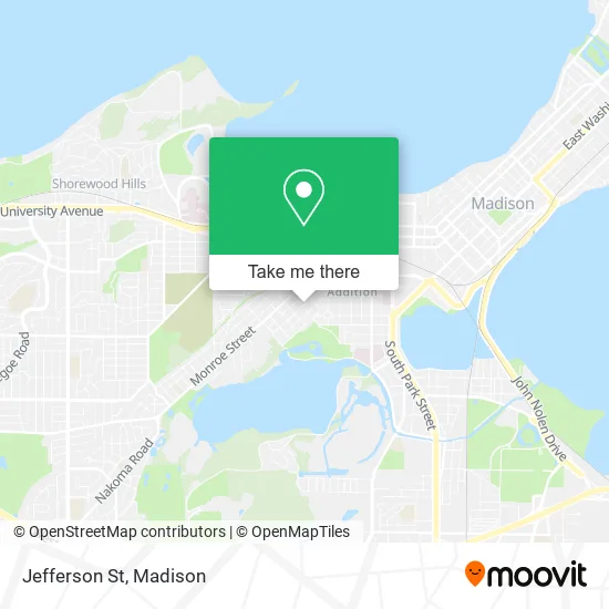 Jefferson St map