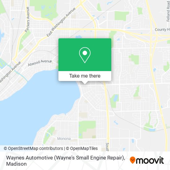 Waynes Automotive (Wayne's Small Engine Repair) map