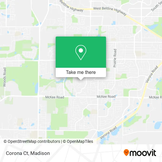 Corona Ct map