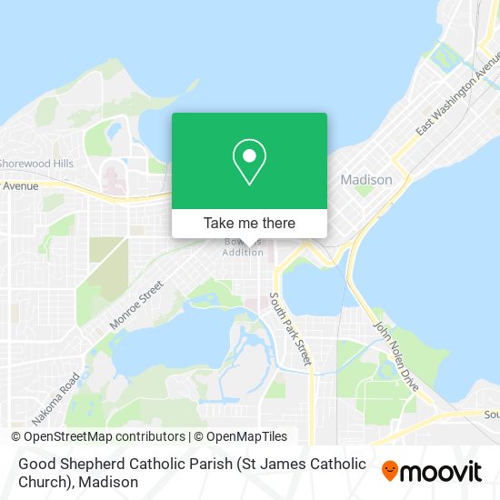 Mapa de Good Shepherd Catholic Parish (St James Catholic Church)