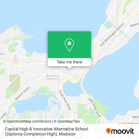 Capital High & Innovative Alternative School (Diploma Completion High) map