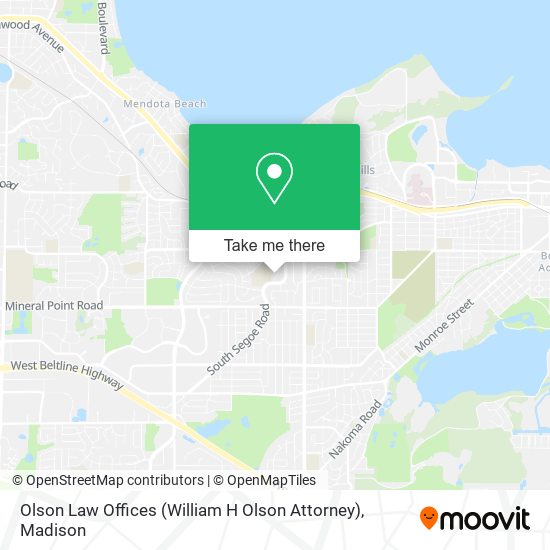 Olson Law Offices (William H Olson Attorney) map