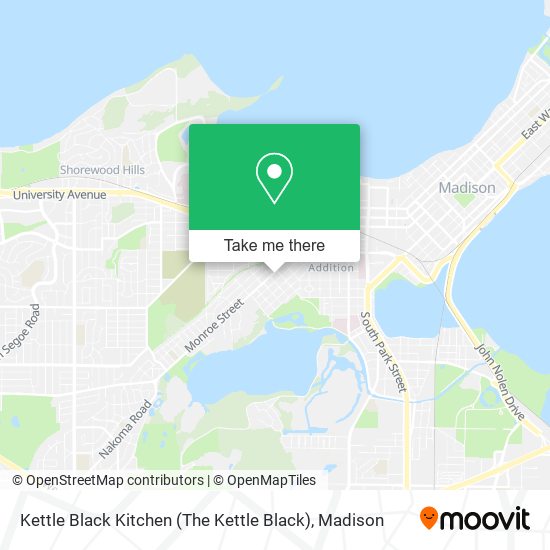Kettle Black Kitchen (The Kettle Black) map