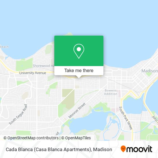 Cada Blanca (Casa Blanca Apartments) map