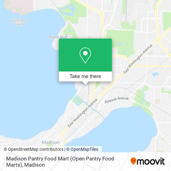 Madison Pantry Food Mart (Open Pantry Food Marts) map