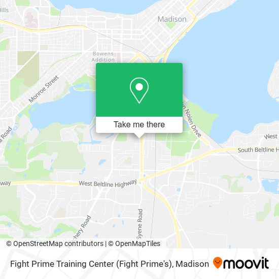 Mapa de Fight Prime Training Center (Fight Prime's)