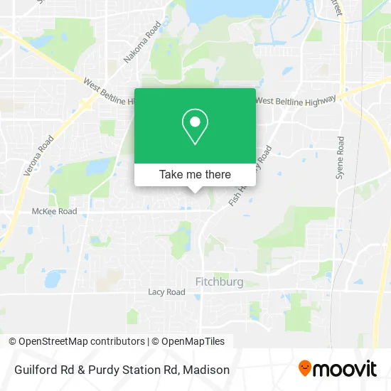 Guilford Rd & Purdy Station Rd map
