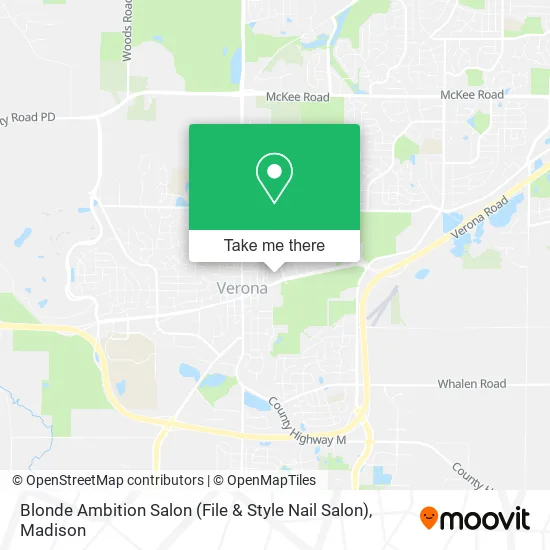 Mapa de Blonde Ambition Salon (File & Style Nail Salon)