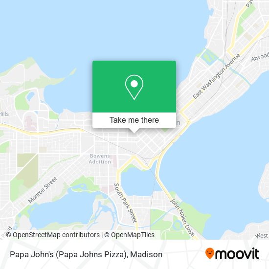 Papa John's (Papa Johns Pizza) map