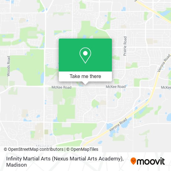 Infinity Martial Arts (Nexus Martial Arts Academy) map