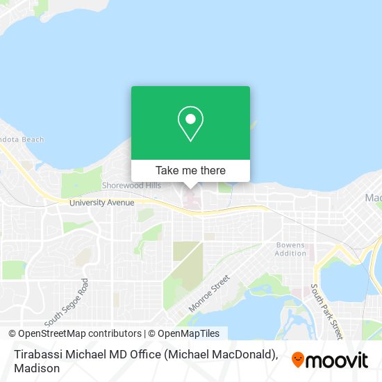 Tirabassi Michael MD Office (Michael MacDonald) map