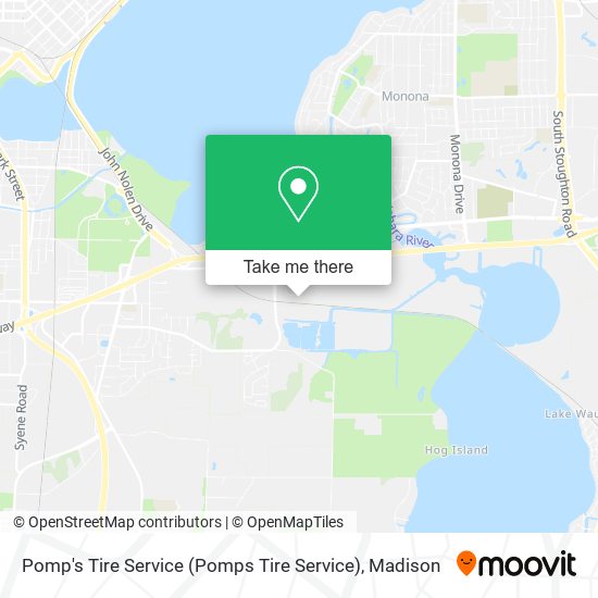 Mapa de Pomp's Tire Service (Pomps Tire Service)
