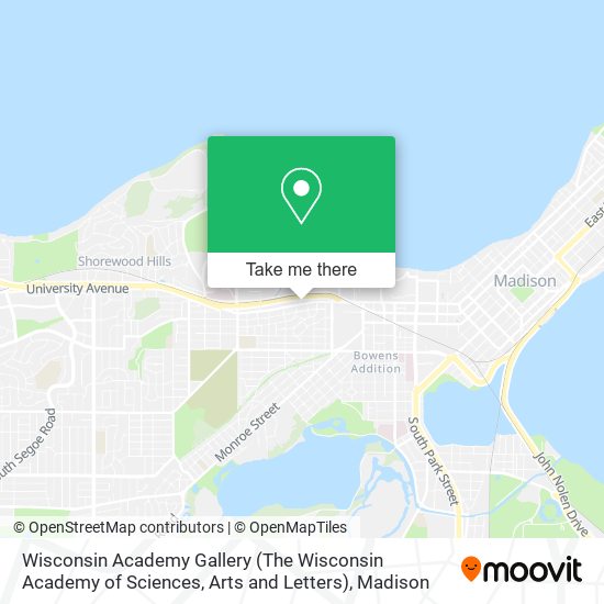 Wisconsin Academy Gallery (The Wisconsin Academy of Sciences, Arts and Letters) map